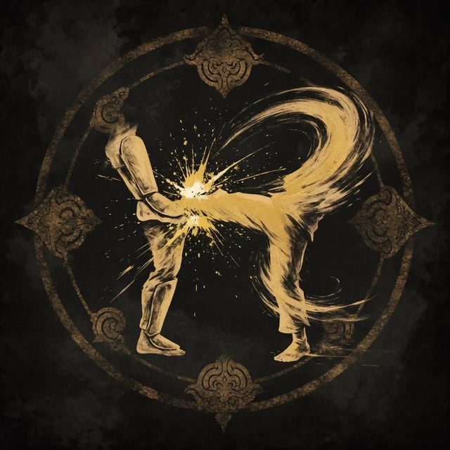 Leg-Breaking Defense power artwork