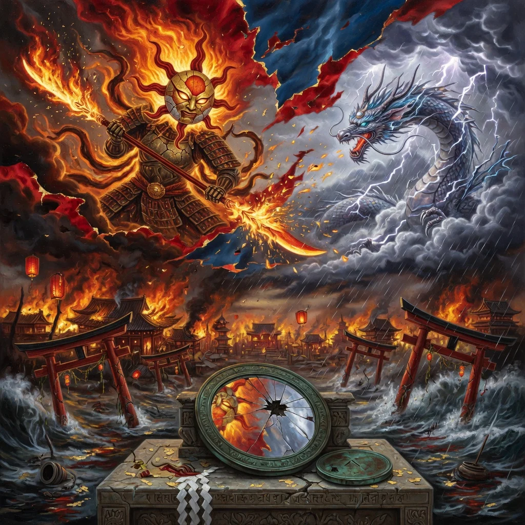 The Divine War world-lore artwork